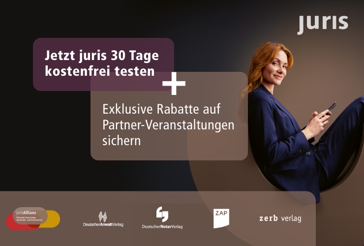 jurisAllianz: Tester Rabatt bei Fortbildung/Seminare für Saleskampagne