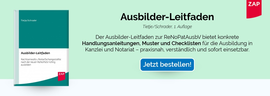 Ausbilder-Leitfaden